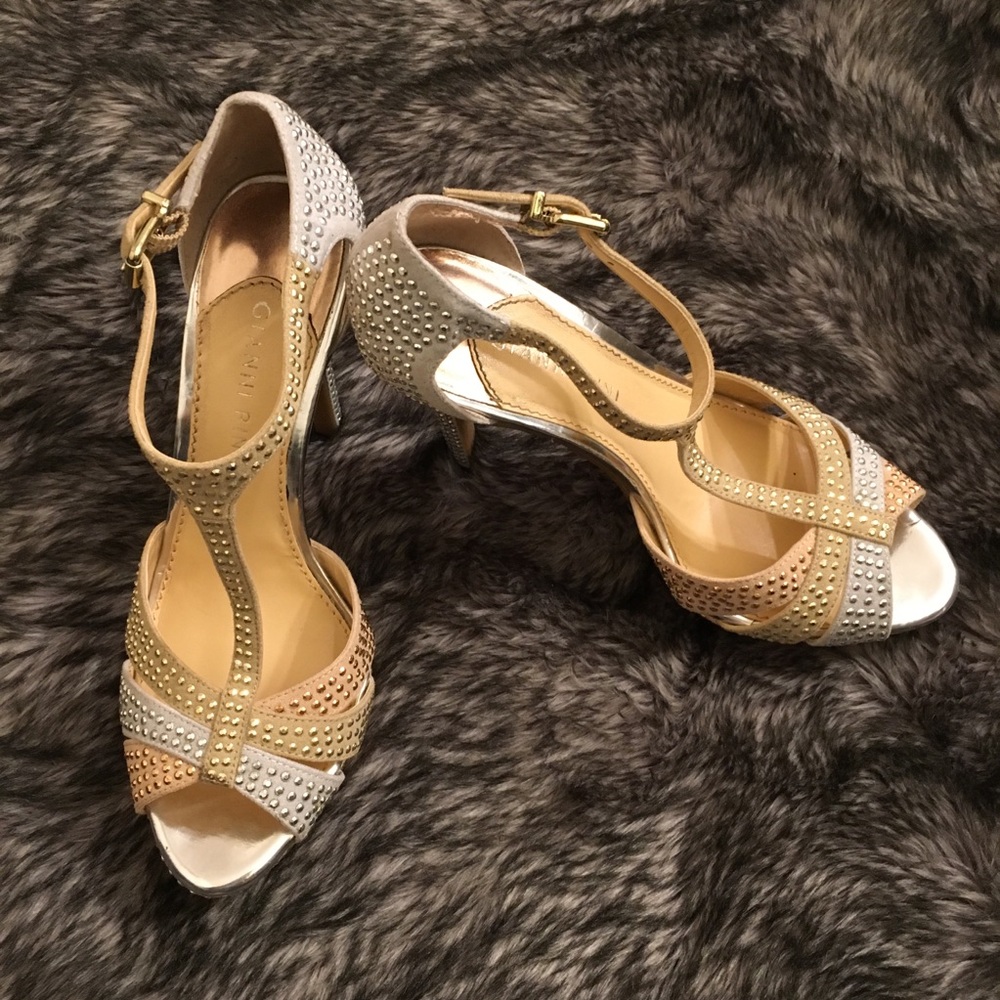 Gianni Bini Studded High Heels
